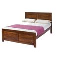 Cube Sheesham Bed - Sizes Available