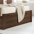 Herringford Ottoman Storage Bed - Walnut - Sizes Available