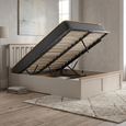 Phoenix Ottoman Storage Bed - 4ft 6in Double - Pearl Grey