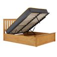 Phoenix Ottoman Storage Bed - 4ft 6in Double - Oak