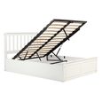Phoenix Ottoman Storage Bed - 4ft 6in Double - White