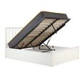 Phoenix Ottoman Storage Bed - 5ft King Size - White