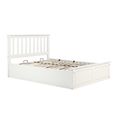Phoenix Ottoman Storage Bed - 5ft King Size - White
