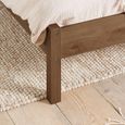 Croxley Bed - Walnut and Rattan - Sizes Available