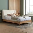 Halfden Bed - White - 5ft King Size