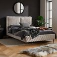 Tilly Bed - White Fabric - Sizes Available