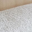 Amalfi Bed - White Fabric - Sizes Available