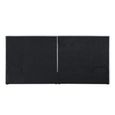 Como Bed - White Fabric - Sizes Available