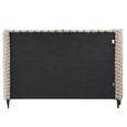 Tilly Bed - White Fabric - Sizes Available
