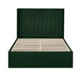 Leila Bed - Bottle Green Fabric - Sizes Available