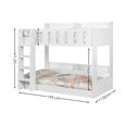 Vision Bunk Bed - White