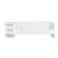 Vision Lowsleeper Bed - with Desk - White