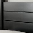 Roxanne 4 Poster Canopy Bed - Black - Sizes Available
