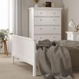 Paris Bed - 3ft Single - White