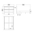 Paris Bed - 3ft Single - White