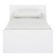 Naia Bed - 3ft Single - White Gloss