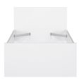 Naia Bed - 3ft Single - White Gloss
