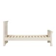 Paisley Bed - High Foot End - Cream Painted - Sizes Available