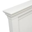 Paisley Bed - High Foot End - White Painted - Sizes Available