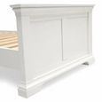 Paisley Bed - High Foot End - White Painted - Sizes Available