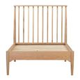 Jenson Oak Bed - Slatted - Sizes Available