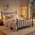 Alderley Bed - Black Metal - Sizes Available