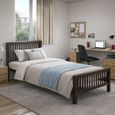 Meridian Bed - Charcoal Black Metal - Sizes Available