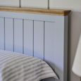 Chantilly Bed - Grey Painted - Wood - Sizes Available