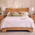 Bordeaux Sleigh Bed - Natural - Oak - Sizes Available