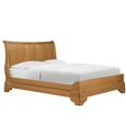 Bordeaux Sleigh Bed - Natural - Oak - Sizes Available