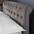 Ravello Storage Bed - 2 Drawer - Grey - Fabric - Sizes Available