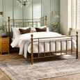 Aurelia Bed - Brass Effect - Metal - Sizes Available