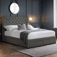 Wilton Storage Bed - 4 Drawer - Dark Grey - Fabric - Sizes Available