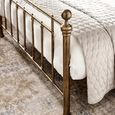 Aurelia Bed - Brass Effect - Metal - Sizes Available