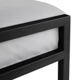Soto Bed - Black - Satin Metal - Sizes Available