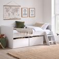 Poppy Cabin Bed - Storage - White