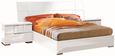 Asti Bed - White Gloss - 5ft King Size
