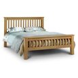 Amsterdam High Footend Bed - Oak - Sizes Available