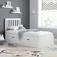 Appleby Kids Slatted Bed - White