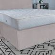 Ashby Beige Fabric 4ft 6in Double Ottoman Storage Bed