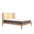 Astrid Bed - Oak Rattan - Sizes Available