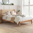 Astrid Bed - Oak Rattan - Sizes Available