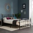 Atlas Bed Frame - Black Metal - Sizes Available