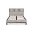 Bali Grey Oak Bookcase Bed - Sizes Available