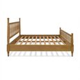 Barton King Bed Natural Wood