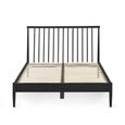 Belton Black Oak Spindle Bed - Sizes Available