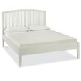 Ashby Soft Grey Slatted Bed - Sizes Available