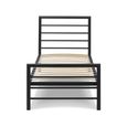 Urban Matt Black Bedstead - 3ft Single