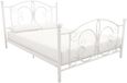 Boone White Metal Bed - Sizes Available - 3246198UK