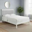 Bordeaux Slatted Bed - White - Sizes Available